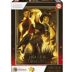 Educa Dieren|Kunst En Cultuur<GOT - House of the Dragon - puzzel 1000 stukjes