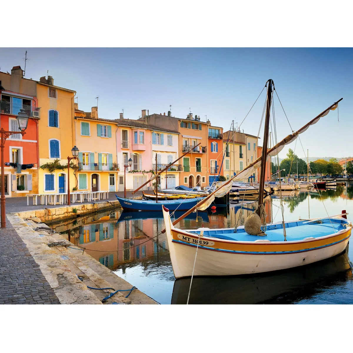 Educa Steden En Gebouwen|1000-1499<Haven van Martigues, Provence - puzzel 1000 stukjes