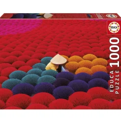Educa Landschappen|1000-1499<Het wierookdorp in Vietnam - puzzel 1000 stukjes