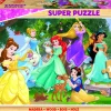 Kinderen Educa Disney, Pixar, Marvel|Legpuzzels<HOUT: Disney Prinsessen - houten puzzel van 100 stukjes