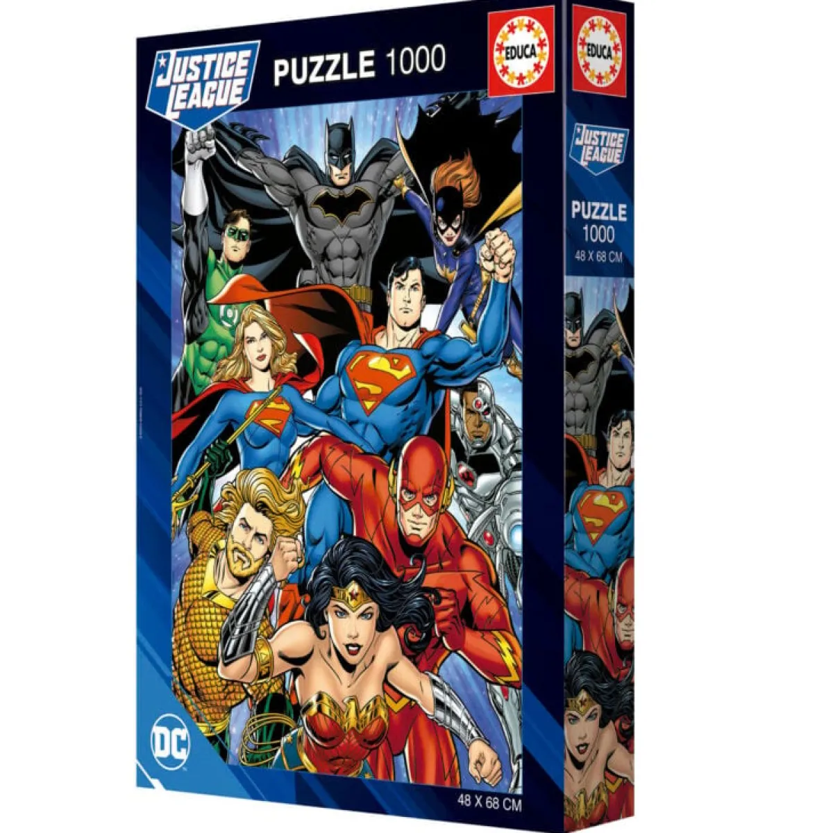 Educa Disney, Pixar, Marvel|Tekening<Justice League - DC Comics - puzzel 1000 stukjes