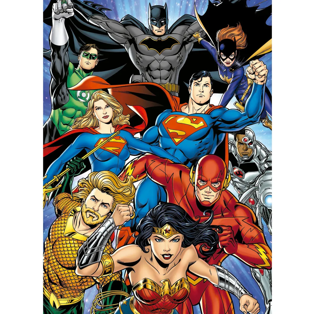 Educa Disney, Pixar, Marvel|Tekening<Justice League - DC Comics - puzzel 1000 stukjes