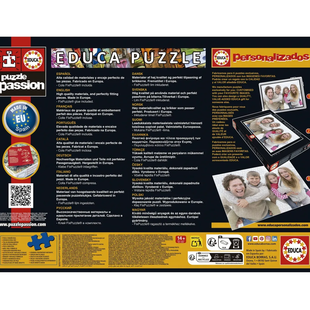 Educa Disney, Pixar, Marvel|1000-1499<Justice League "Extreme" - puzzel 1000 stukjes