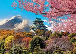 Educa Landschappen|Steden En Gebouwen<Kasteel van Osaka - puzzel van 2000 stukjes