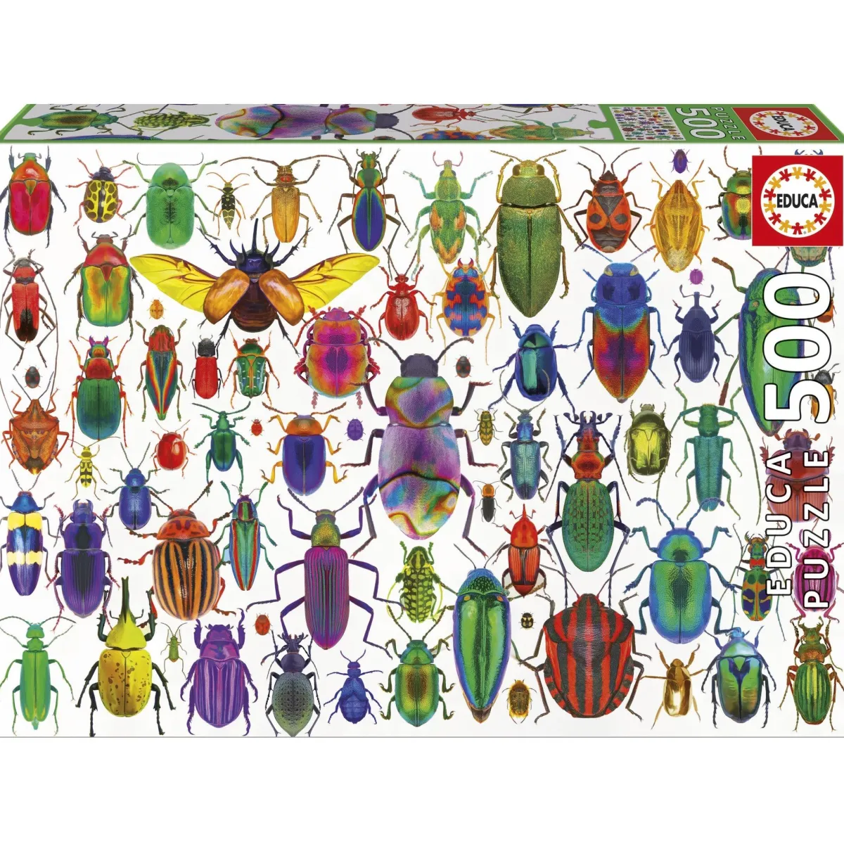 Kinderen Educa Dieren|Legpuzzels<Kevers - legpuzzel van 500 stukjes
