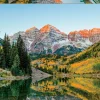 Educa Landschappen|Steden En Gebouwen<Maroon Bells - puzzel van 2000 stukjes