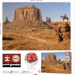 Educa Landschappen|1000-1499<Monument Valley - puzzel 1000 stukjes