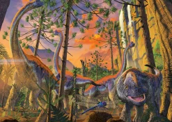 Kinderen Educa Dieren|Legpuzzels<Nieuwsgierige Dino - legpuzzel van 500 stukjes
