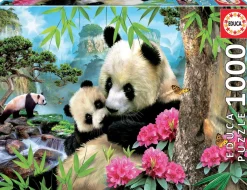 Educa Dieren|1000-1499<Panda's - legpuzzel van 1000 stukjes