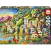 Kinderen Educa Tekening|Landschappen<Puerto Escondido - legpuzzel van 500 stukjes