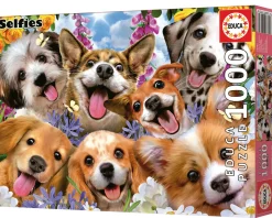 Educa Dieren|1000-1499<Puppies Selfie, Howard Robinson - puzzel 1000 stukjes