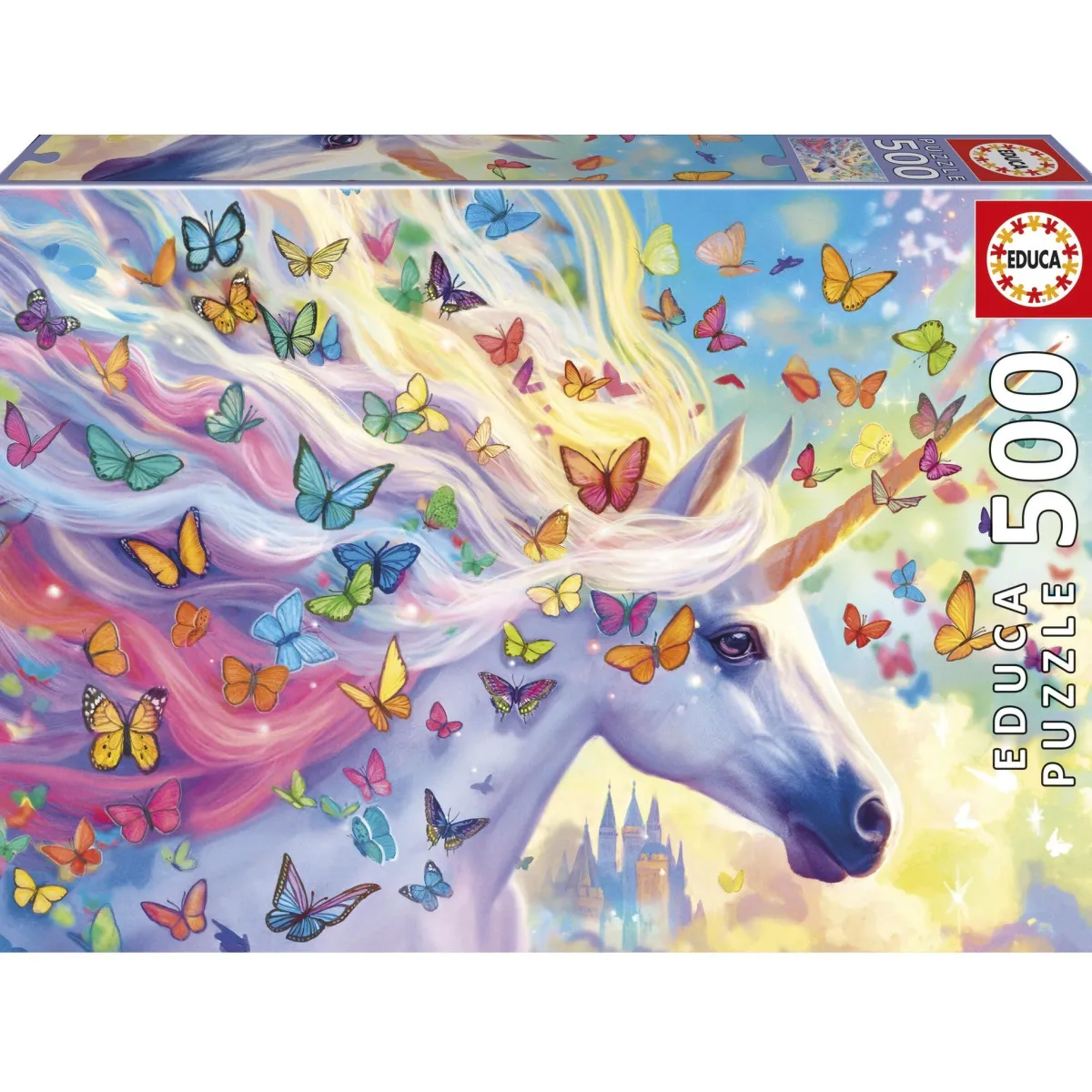 Kinderen Educa Fantasy|Legpuzzels<Regenboog Eenhoorn - legpuzzel van 500 stukjes