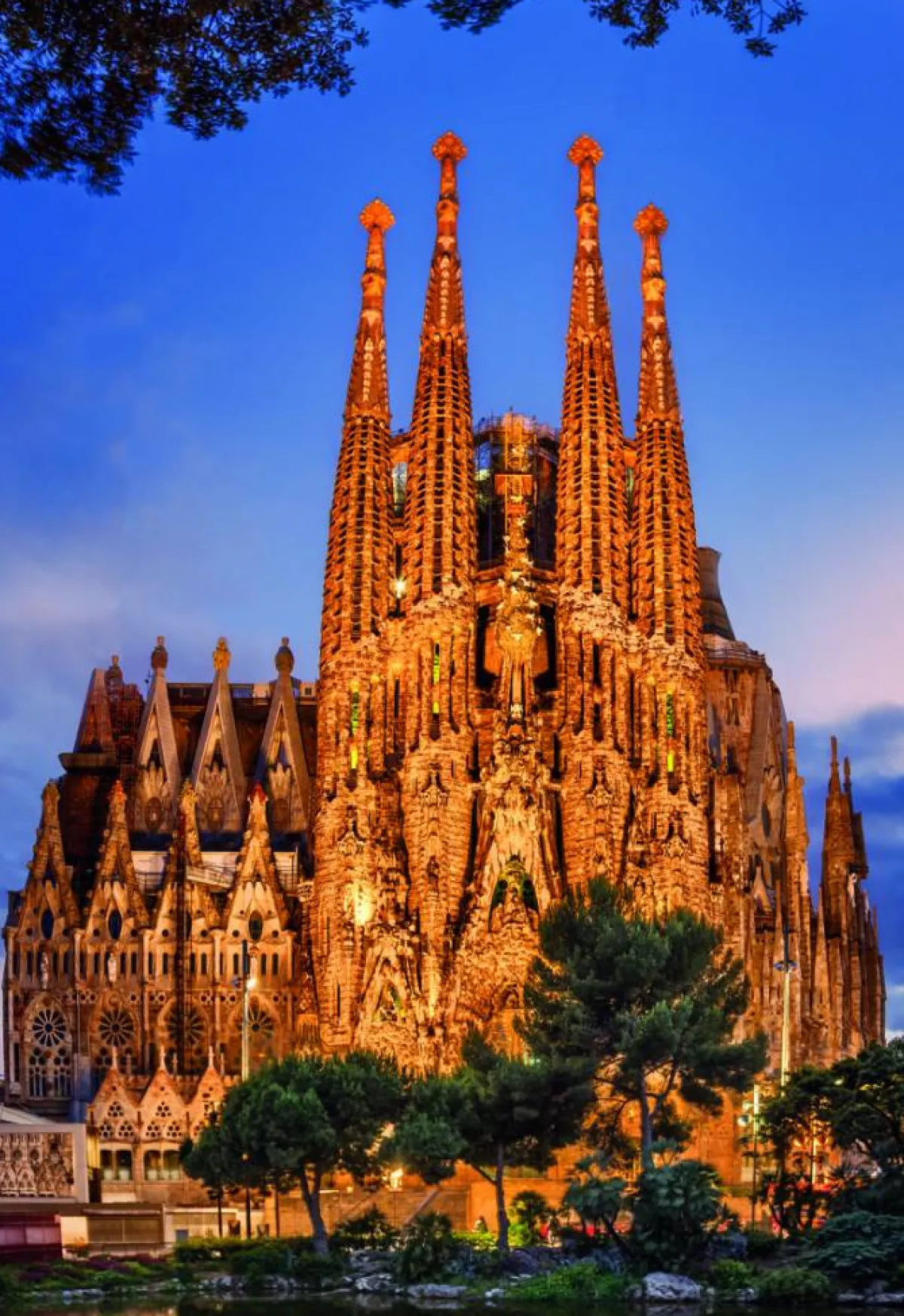 Educa Steden En Gebouwen|Kunst En Cultuur<Sagrada Familia - puzzel van 1000 stukjes