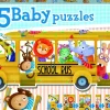 Kinderen Educa Tekening|Legpuzzels<Schoolbus - puzzel van 19 stukjes