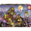 Kinderen Educa Fantasy|Tekening<Sprookjeshuis - legpuzzel van 500 stukjes
