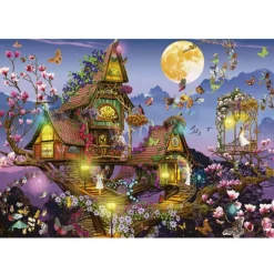 Kinderen Educa Fantasy|Tekening<Sprookjeshuis - legpuzzel van 500 stukjes