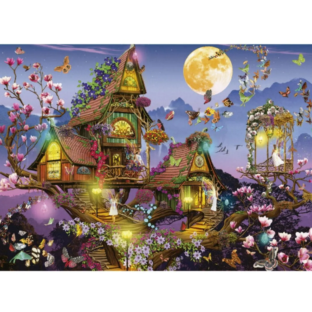 Kinderen Educa Fantasy|Tekening<Sprookjeshuis - legpuzzel van 500 stukjes