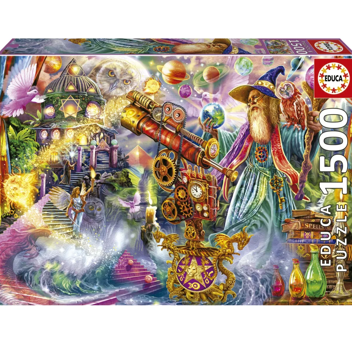 Educa Fantasy|Tekening<Toverspreuk - legpuzzel van 1500 stukjes