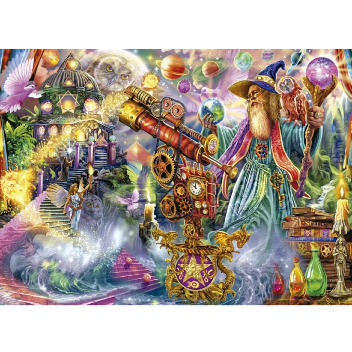 Educa Fantasy|Tekening<Toverspreuk - legpuzzel van 1500 stukjes