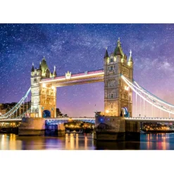 Educa Puzzel + Extra Item|Steden En Gebouwen<Tower Bridge, Londen - Glow in the Dark - puzzel 1000 stukjes
