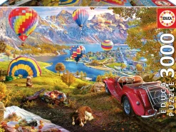 Educa Panorama|Astrologie & Wereldkaarten<Vallei van de Luchtballonnen - puzzel van 3000 stukjes
