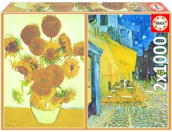 Educa Kunst En Cultuur|1000-1499<Van Gogh - 2 x 1000 stukjes legpuzzel