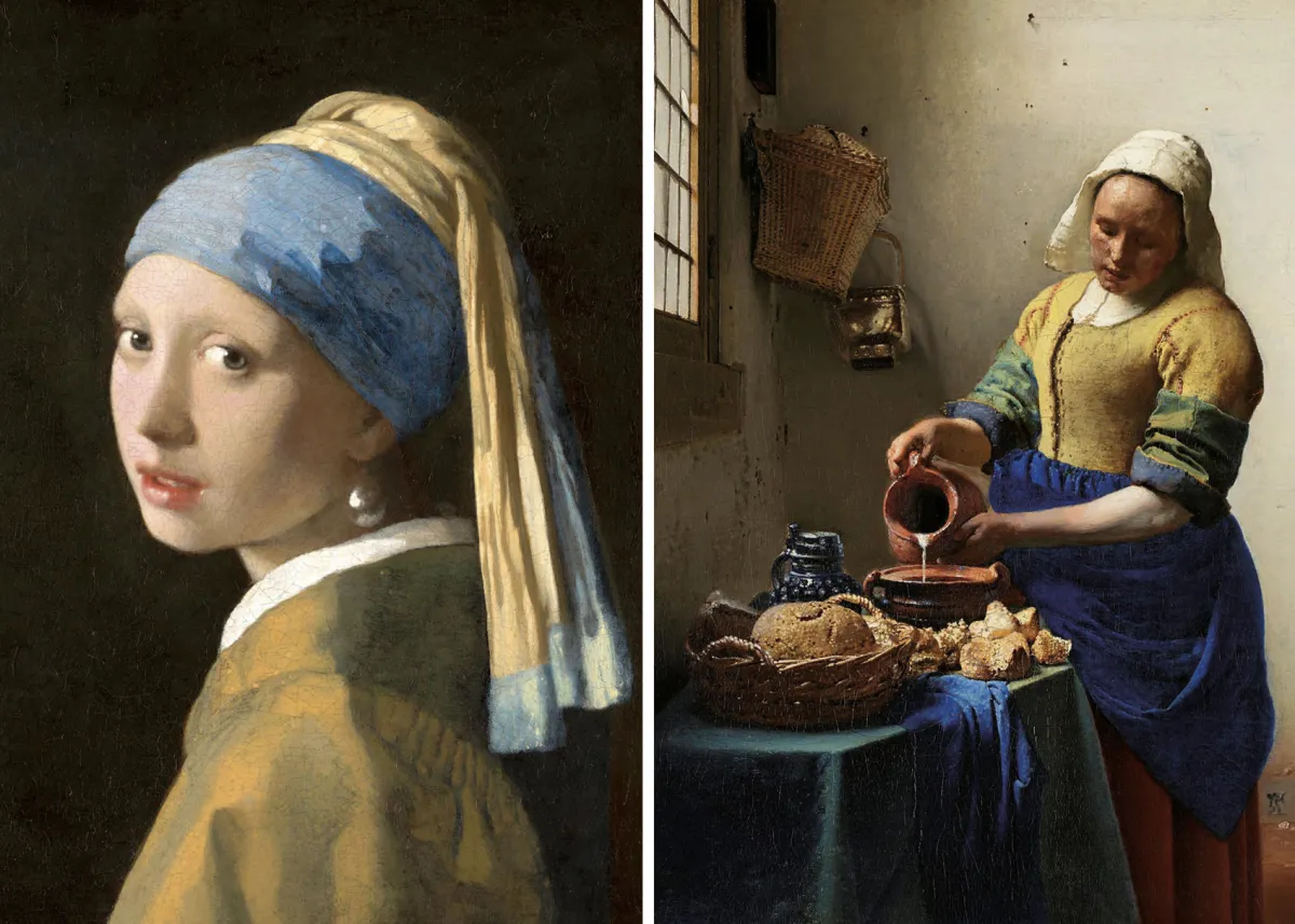 Educa Kunst En Cultuur|1000-1499<Vermeer - 2 x 1000 stukjes legpuzzel
