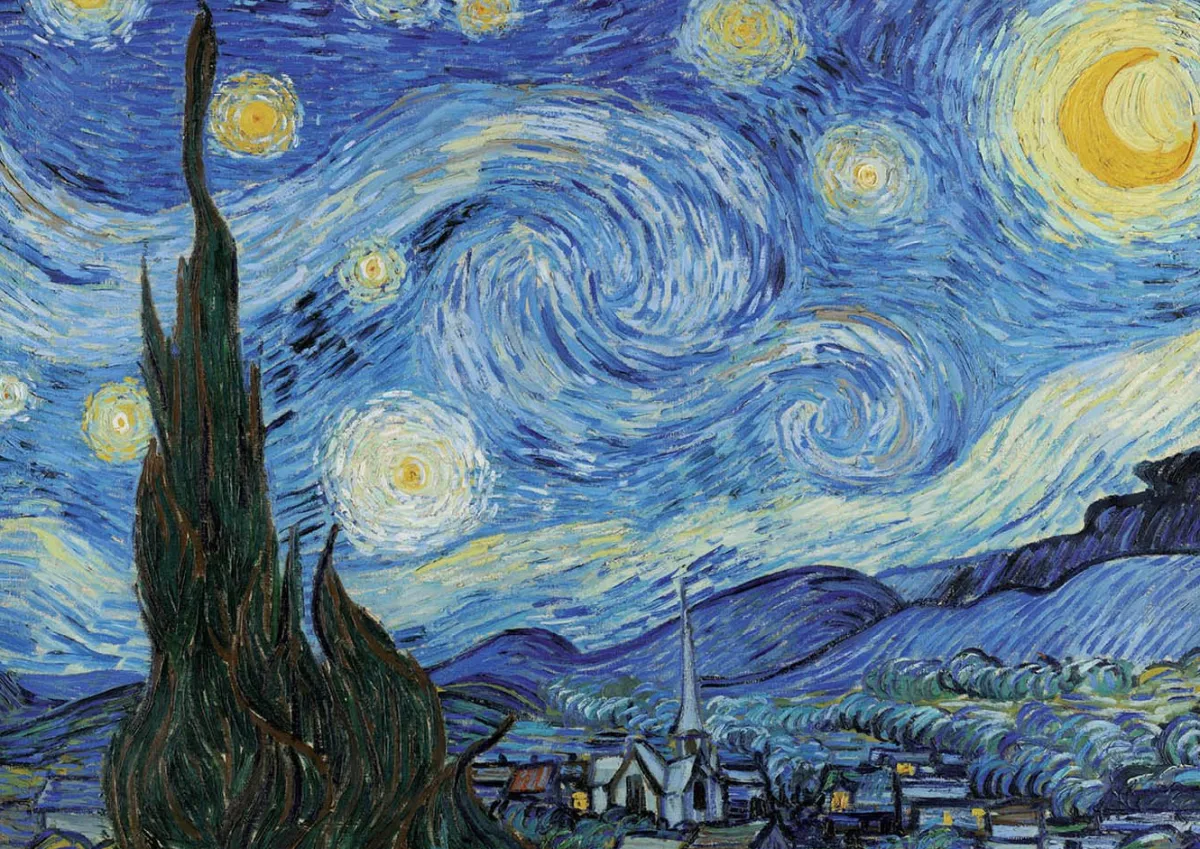Educa Kunst En Cultuur|1000-1499<Vincent van Gogh - Sterrennacht - puzzel 1000 stukjes