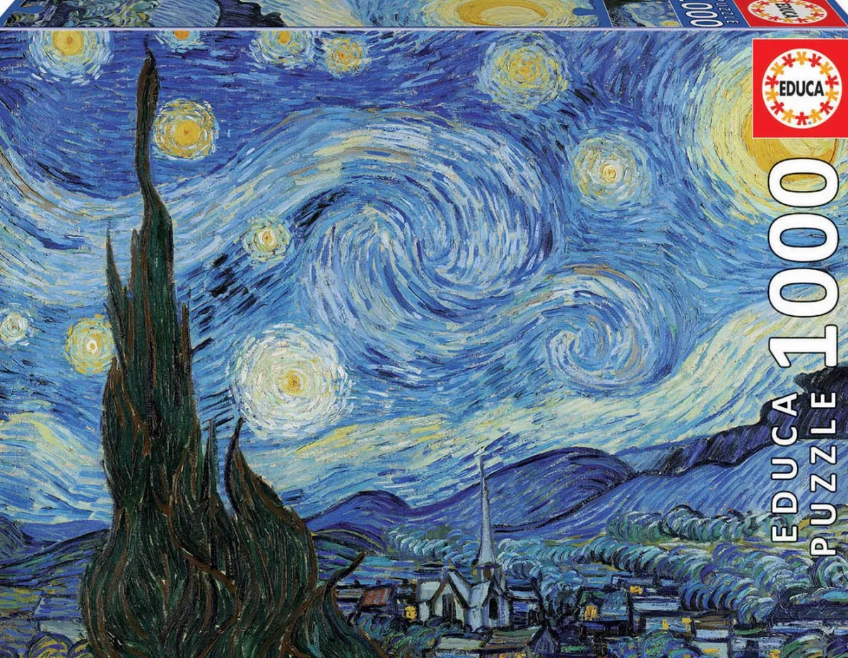 Educa Kunst En Cultuur|1000-1499<Vincent van Gogh - Sterrennacht - puzzel 1000 stukjes