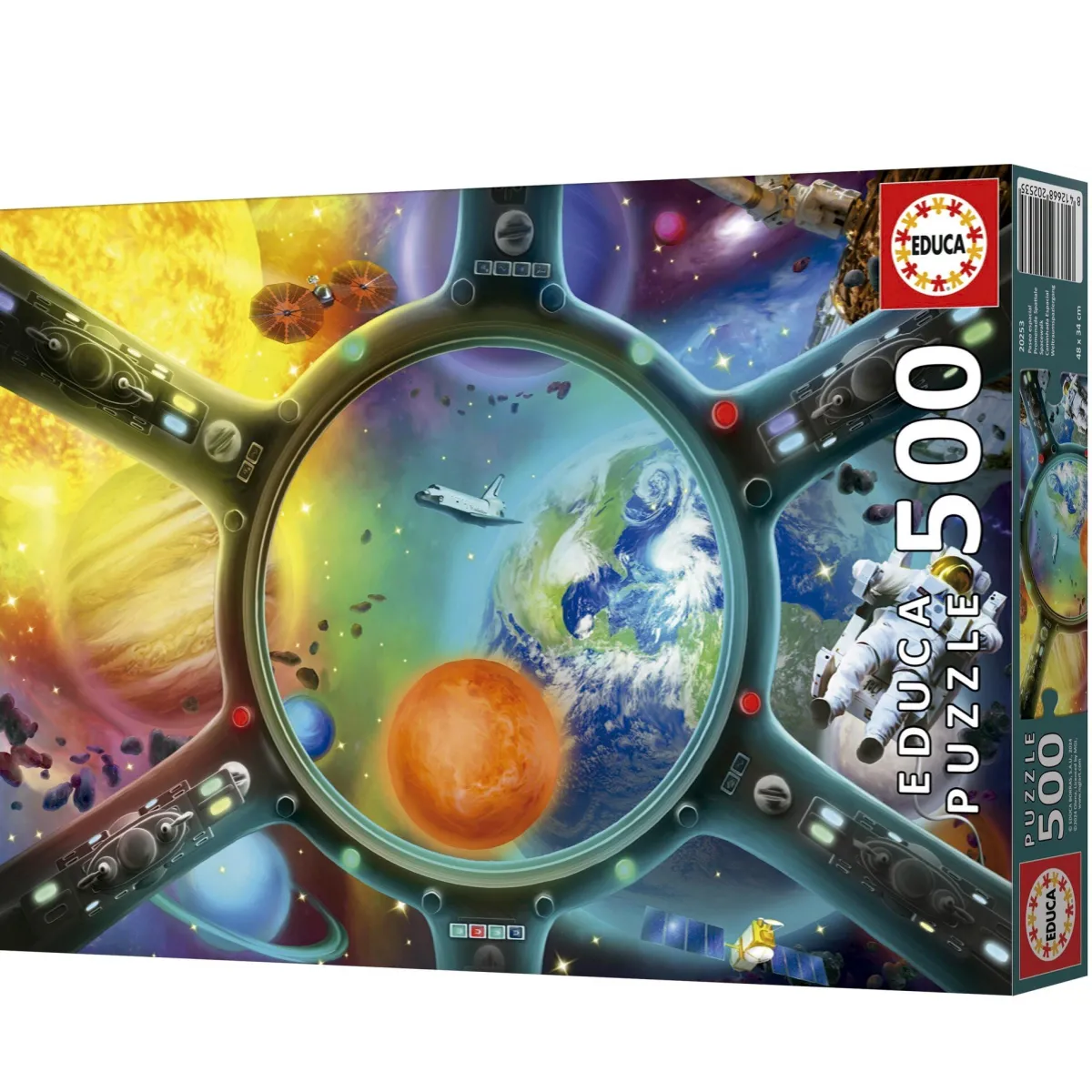 Kinderen Educa Fantasy|Legpuzzels<Wandeling in de Ruimte - legpuzzel van 500 stukjes
