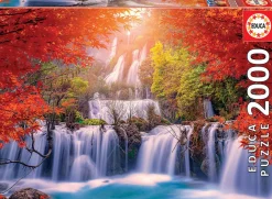 Educa Landschappen|2000 En Meer<Waterval in Thailand - puzzel van 2000 stukjes