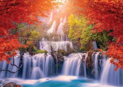 Educa Landschappen|2000 En Meer<Waterval in Thailand - puzzel van 2000 stukjes