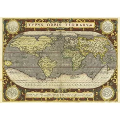 Educa Astrologie & Wereldkaarten|2000 En Meer<Wereldkaart, Mapamundi - puzzel van 2000 stukjes