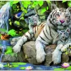 Educa Dieren|1000-1499<Witte Bengaalse tijgers - 1000 stukjes