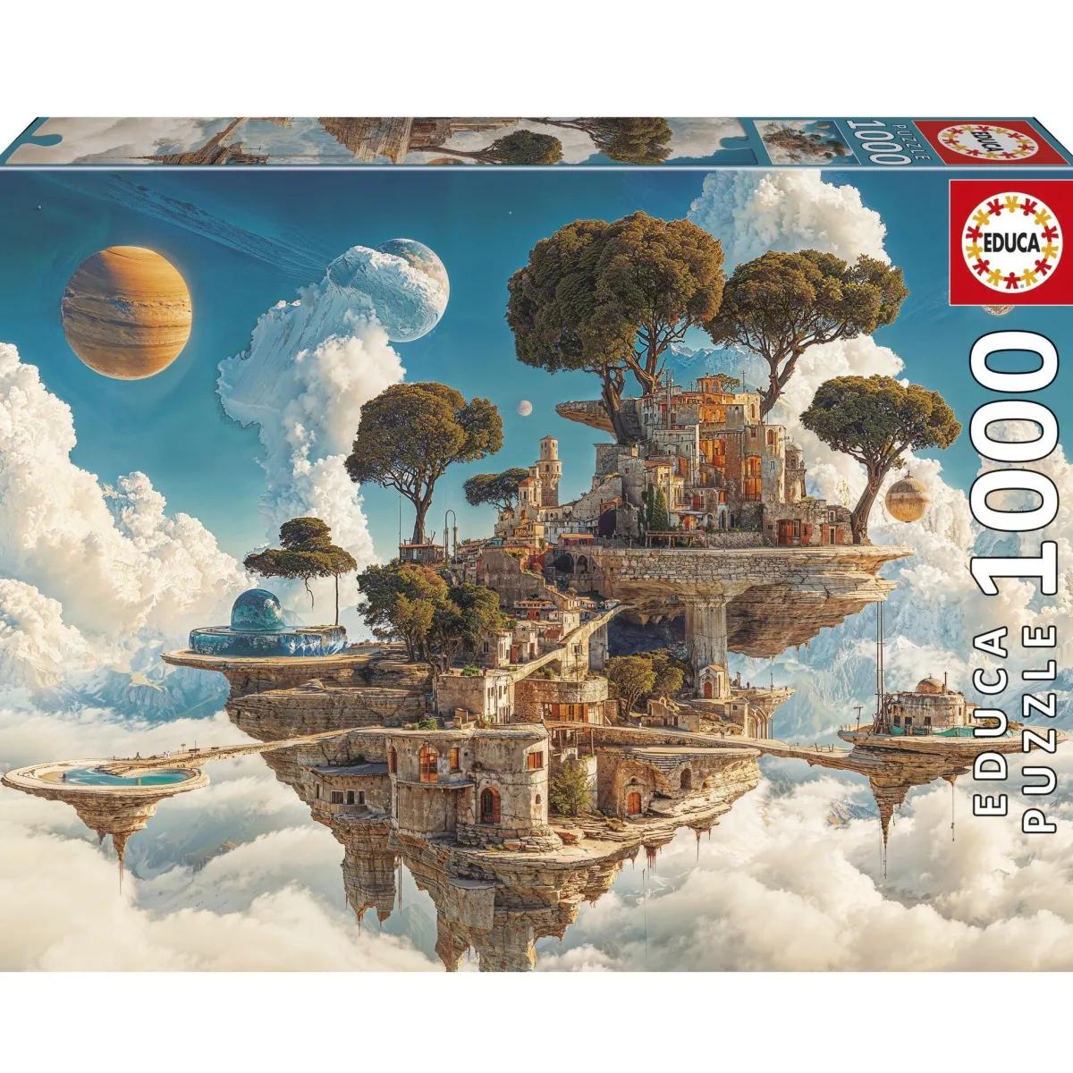 Educa Fantasy|1000-1499<Wolkenrijk - puzzel 1000 stukjes