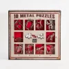 Eureka Breinbrekers<10 Metalen breinbrekers - rode set