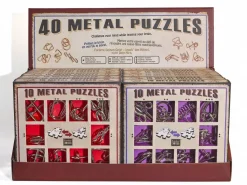 Eureka Breinbrekers<10 Metalen breinbrekers - paarse set