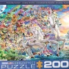 Eurographics Puzzles Kunst En Cultuur|2000 En Meer<Eenhoorn fantasie - puzzel van 2000 stukjes