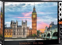 Eurographics Puzzles Steden En Gebouwen|1000-1499<London - Big Ben - puzzel van 1000 stukjes