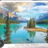 Eurographics Puzzles Landschappen|1000-1499<Maligne Lake Alberta - Canada - puzzel van 1000 stukjes