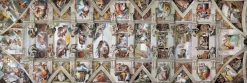 Eurographics Puzzles Panorama|Kunst En Cultuur<Sixtijnse kapel - Plafond- puzzel van 1000 stukjes
