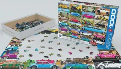 Eurographics Puzzles Stilleven|Kunst En Cultuur<VW Beetle - Gone Places - puzzel van 1000 stukjes