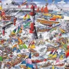 Gibsons Tekening|1000-1499<I Love Boats - puzzel van 1000 stukjes