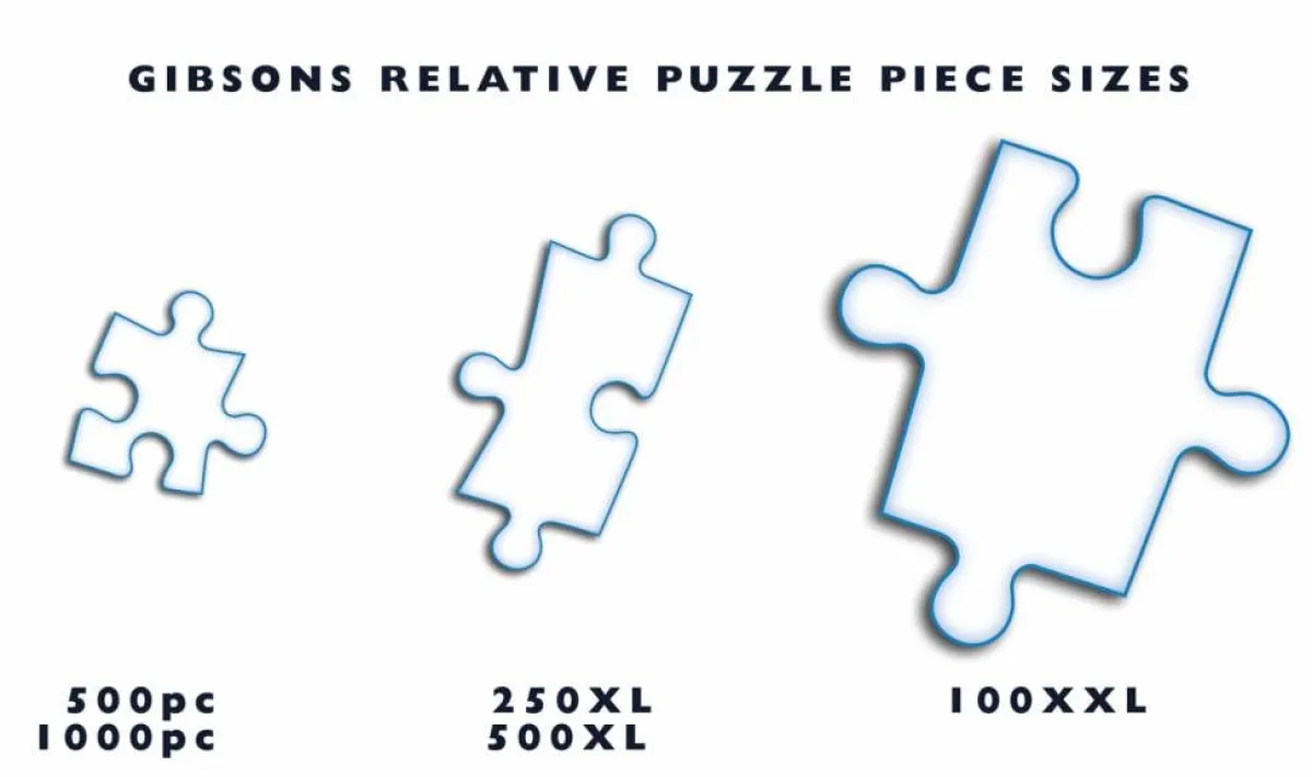 Gibsons Tekening|100-499<Santa's Sweetshop - puzzel van 250XL stukjes