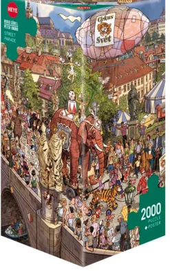 Heye Tekening|2000 En Meer<Street Parade - puzzel van 2000 stukjes