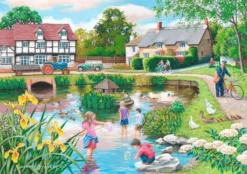 HOP Tekening|100-499<Duck Pond - 250 XL stukjes