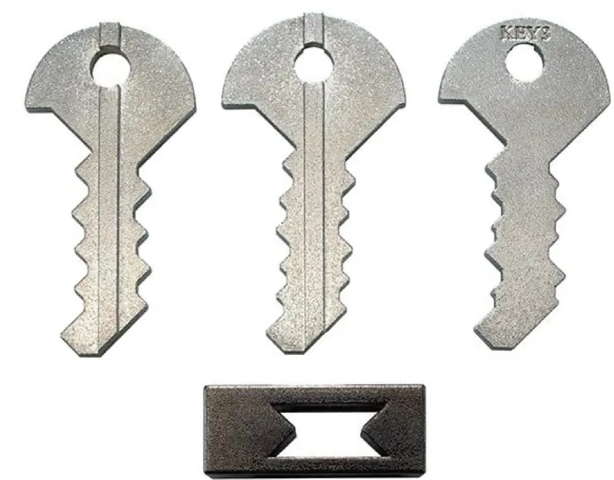Huzzle Breinbrekers<Cast Key III - level 6 - breinbreker