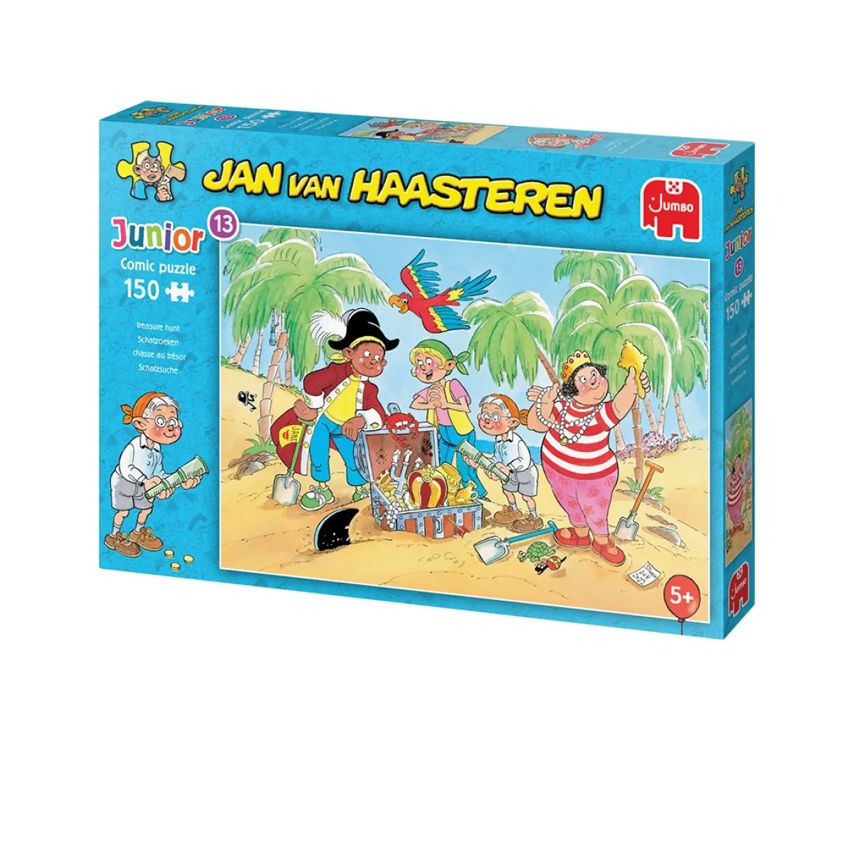 Kinderen Jumbo Tekening|Legpuzzels<Schatzoeken - Jan van Haasteren - 150 stukjes