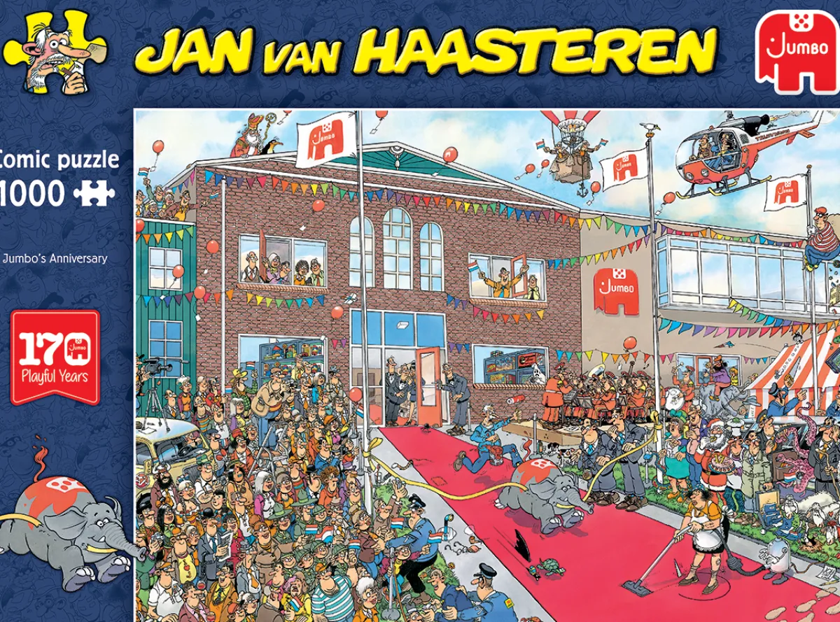 Jumbo 1000-1499<Special 170 jaar - Jan van Haasteren - puzzel van 1000 stukjes