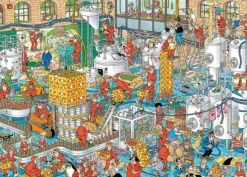 Jumbo 2000 En Meer<Ambachtelijke brouwerij - Jan van Haasteren - puzzel van 2000 stukjes